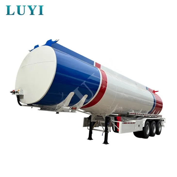 3-axle 3-compartment Customizable Oil Tank Truck Trailer