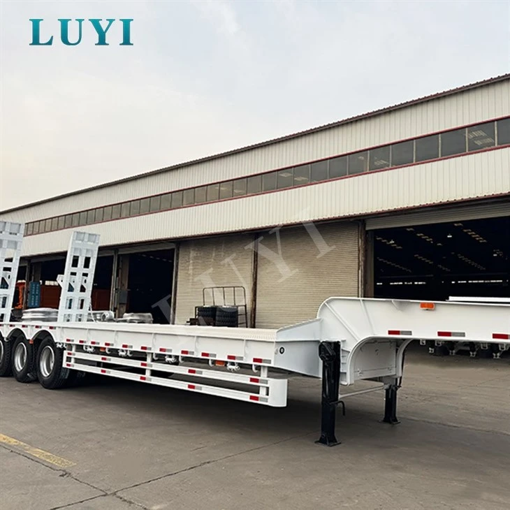 3 Axle Excavator Transport 40 Ton Lowboy Lowbed Trailer best 3 Axle Excavator Transport 40 Ton Lowboy Lowbed Trailer best