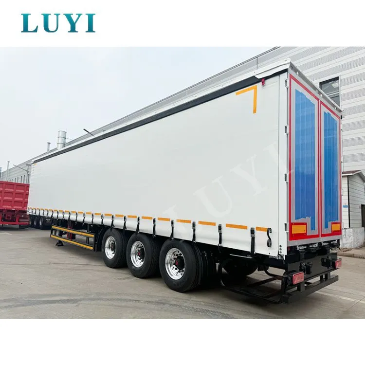 3 o‘qli yon pardali treyler