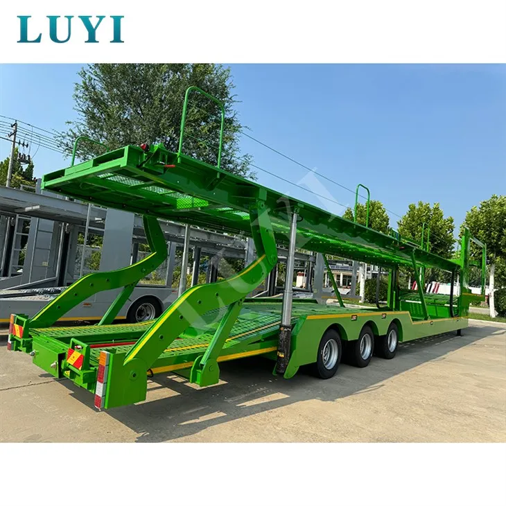 3 o'qli avtomobil tashuvchi treyler