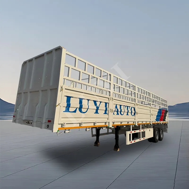 30 tonna 60 tonna baland panjarali yarim tirkama