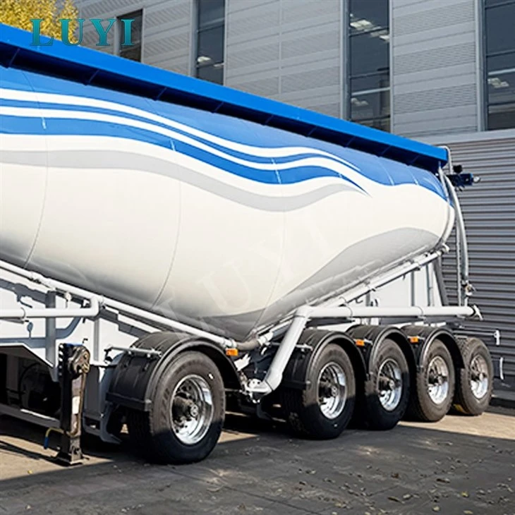 40 Cubic Meter Powder Tank Semi-Trailer High Quality high quality