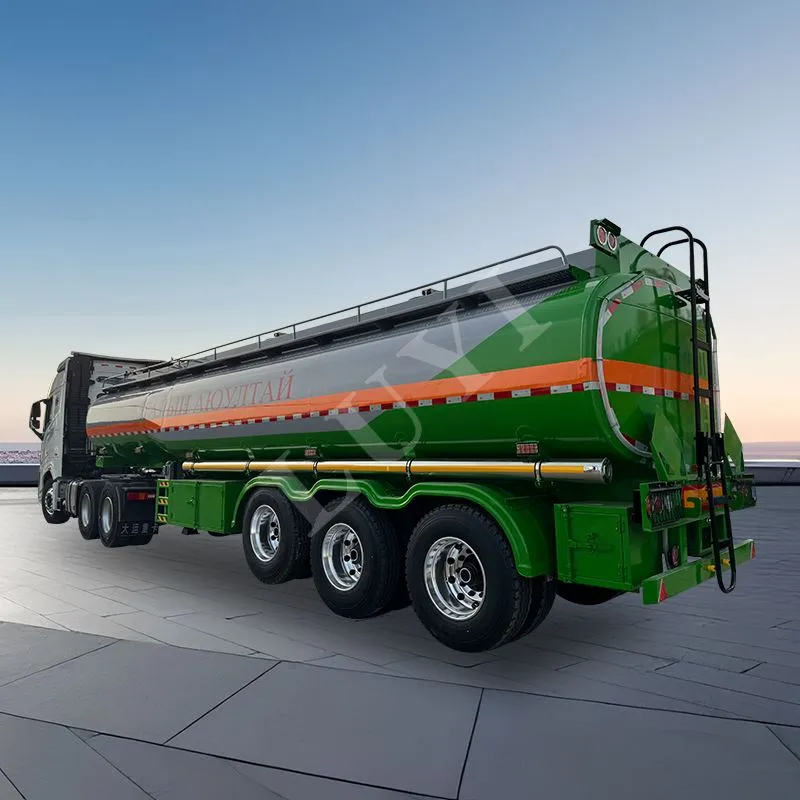 40 kubometr 45 kub metr 3 o'q moyi tank treyleri