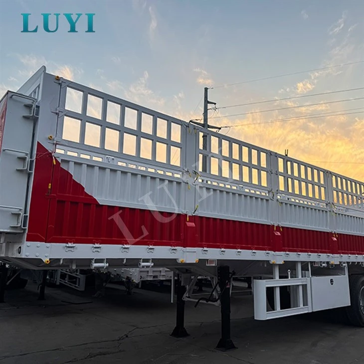 50-ton, 60-ton, 80-ton Stake Body Transport Truck Trailers suppliers