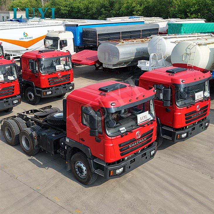 Yangi Shacman F3000 400Hp 6x4 traktorli yuk mashinasi SX4255JV324 o'ng rulda