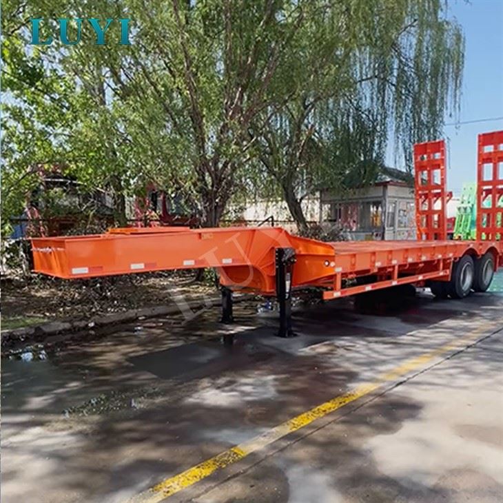 High Durability 40 Ton Lowboy Trailer suppliers High Durability 40 Ton Lowboy Trailer suppliers