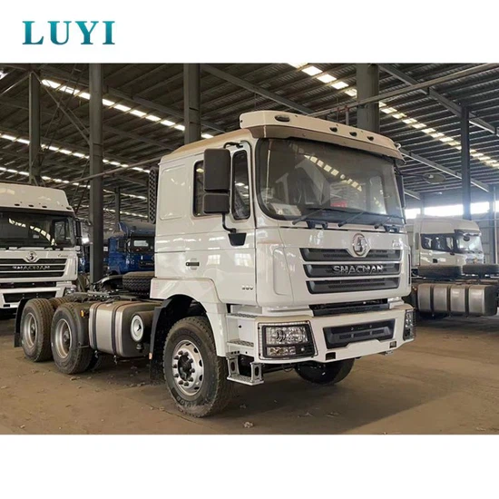 Logistics Mining Express Transport uchun Shacman 10 g'ildirakli traktor treyler yuk mashinasi